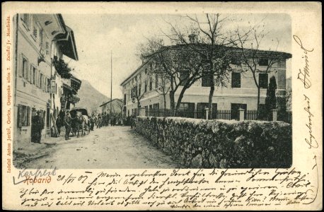 Postcard of Kobarid 1902
