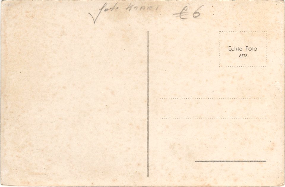 Postcard 6 38 Roermond, Kapel in 't Zand verso