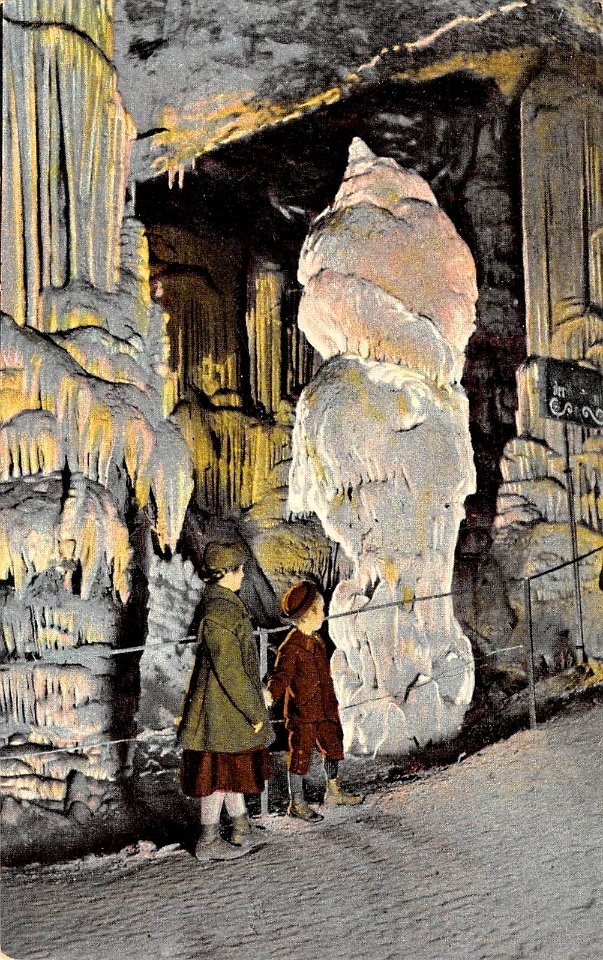 Postcard of Postojna Cave by Maks Šeber (3)