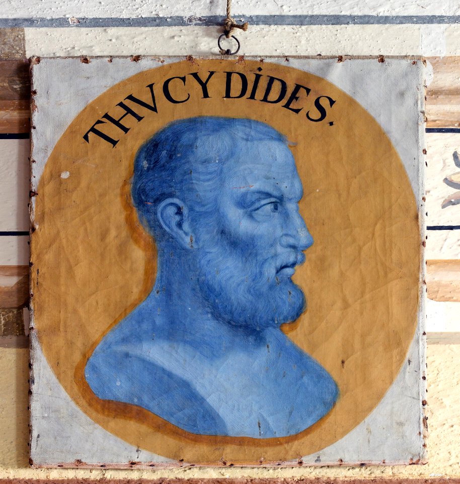 Porträtt på Thukydides, grekisk historieskrivare - Skoklosters slott - 108817