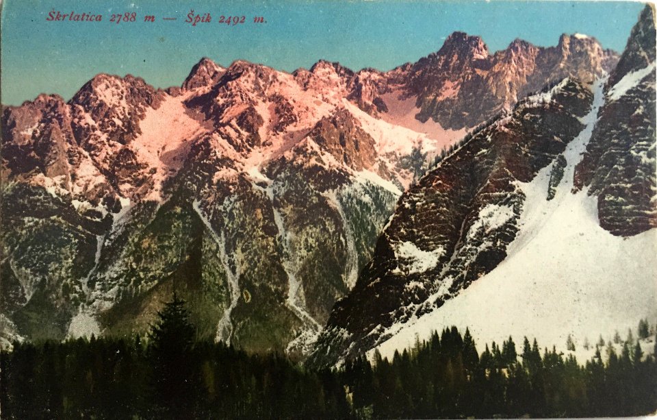 Postcard of Šklatica-Špik