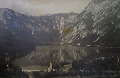 Postcard of Bohinj 1931