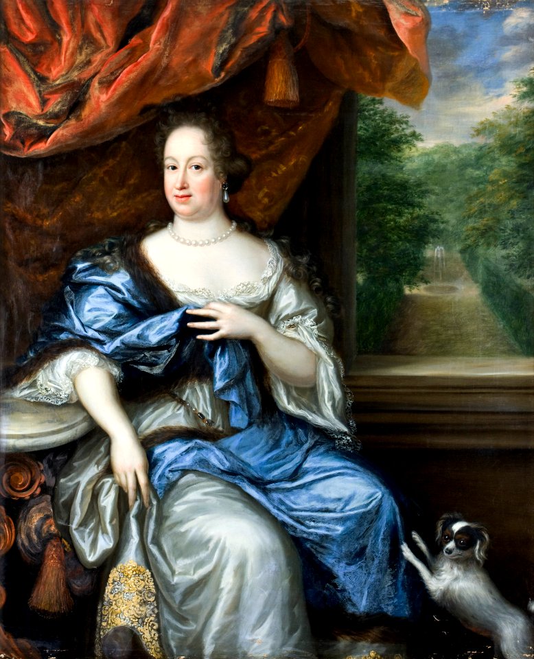 Porträtt, Margareta Juliana Wrangel. Brahe. Martin Mijtens - Skoklosters slott - 87574