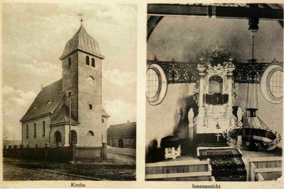 Postcard Sommerfeld Church 1913