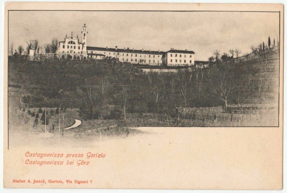 Postcard of Kostanjevica Monastery 1900