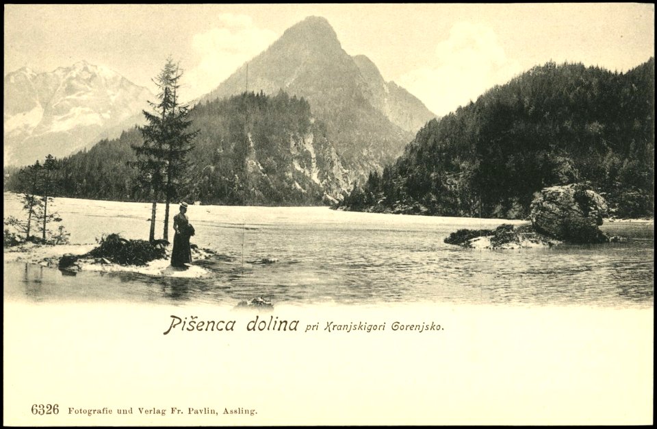 Postcard of Kranjski Dol by 1905