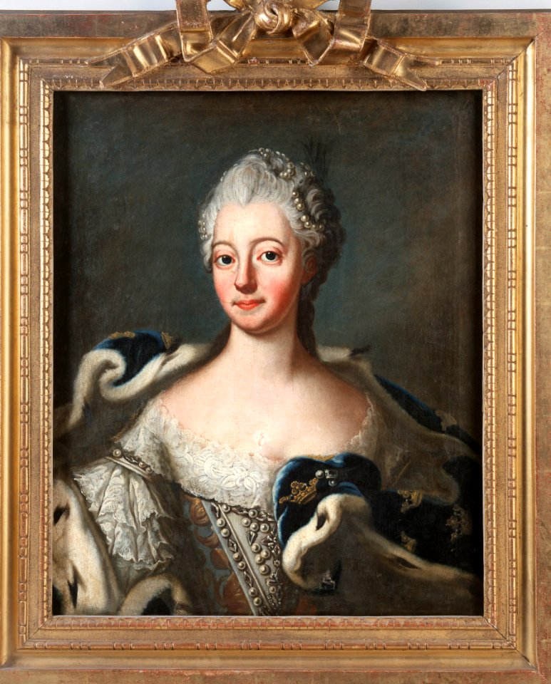 Porträtt. Lovisa Ulrika. Lundberg - Skoklosters slott - 73600
