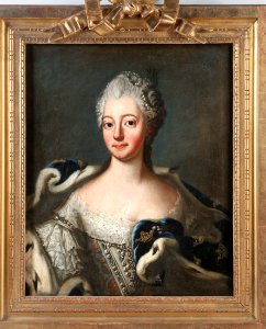 Porträtt. Lovisa Ulrika. Lundberg - Skoklosters slott - 73600