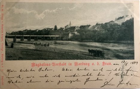 Postcard of Maribor 1899 (11) photo