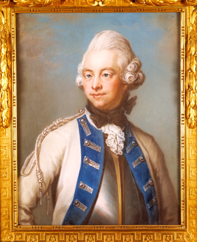 Porträtt. Per Brahe, 1746- 1772. Pastell - Skoklosters slott - 81937
