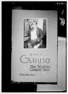 Poster- Victor) Enrico Caruso, the world's greatest tenor LCCN2014712356