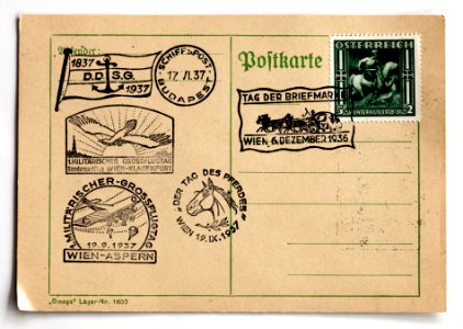 Poststempel 1936 Österreich PD 2018-07-15 4