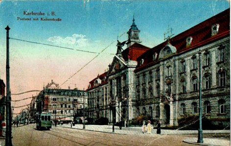 Poste centrale de Karlsruhe