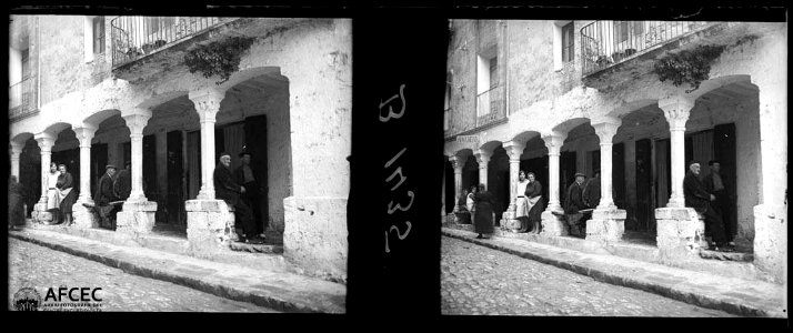Porxos d'un carrer de Besalú