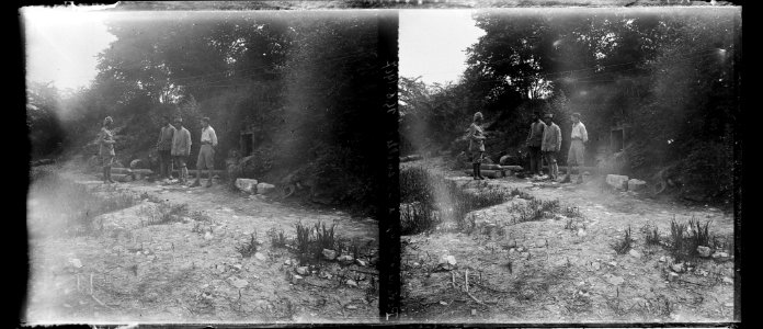 Poste se sondage de Brenelle. 15-06-1917 - Fonds Berthelé - 49Fi1121