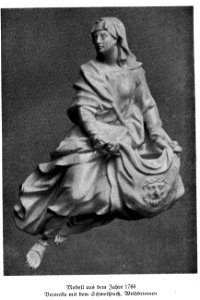 Porzellan Figur 1924 dgE Veronika 1760