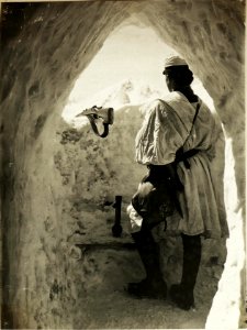 Posten am Lanzenkopf. (25-4.1917.) (BildID 15500617)