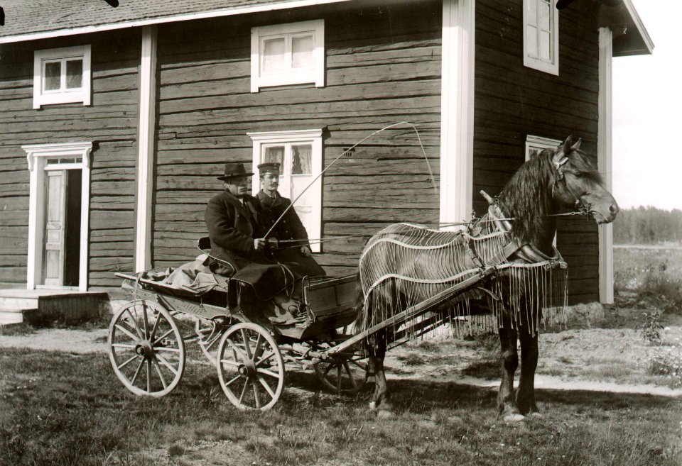 Postförare, Bodums socken, Ångermanland - Nordiska Museet - NMA.0034203