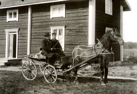 Postförare, Bodums socken, Ångermanland - Nordiska Museet - NMA.0034203 photo