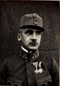 Porträt Hauptmann Benel, Platzkmd. 4.Armeekommando (BildID 15703806)