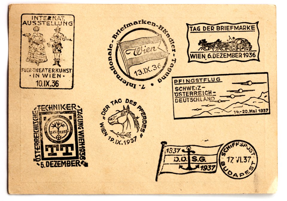 Poststempel 1936 Österreich PD 2018-07-15 2