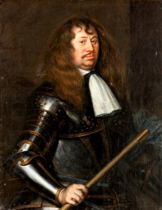 Porträtt av greve Carl Gustaf Wrangel (1613-1676), riksmarsk och generalfältherre - Skoklosters slott - 97392 photo