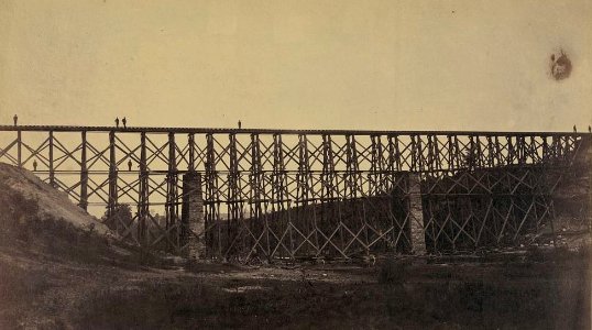 Potomac Creek Bridge 5-1864 (cropped) photo