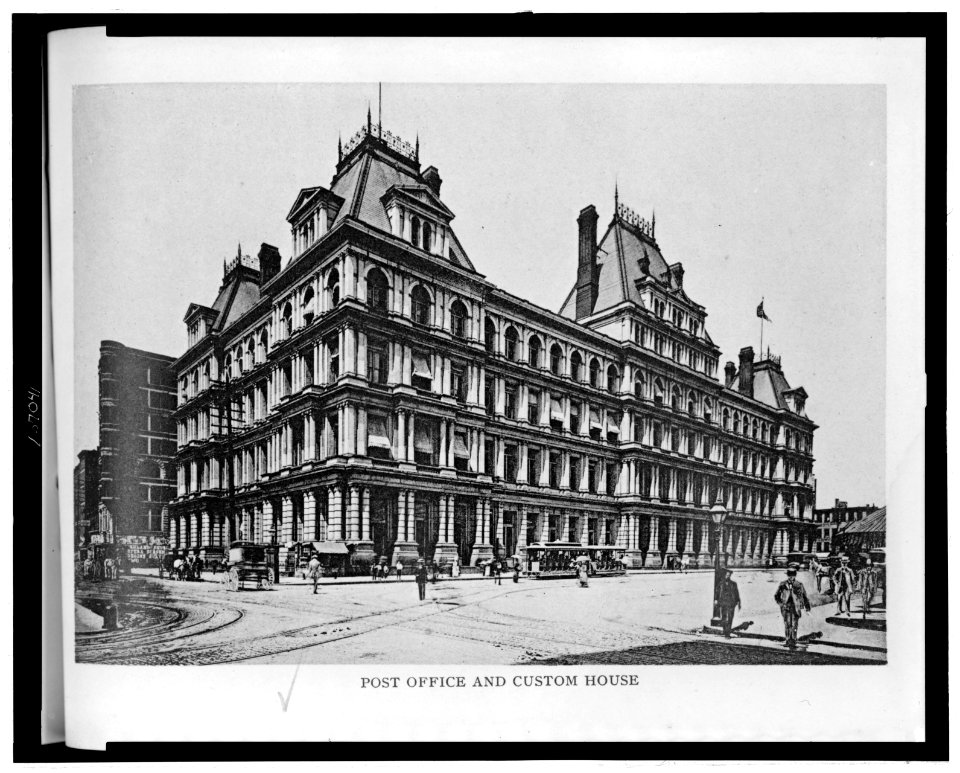 Post office and custom house LCCN2006691465
