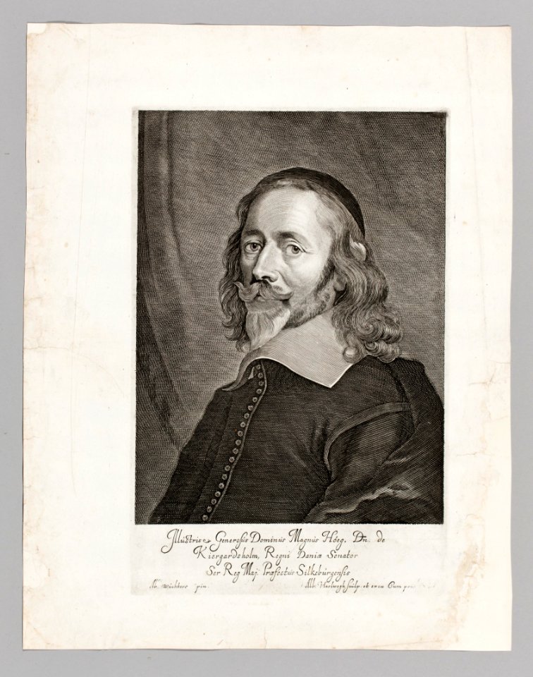 Porträtt av Mogens Hög till Kaergårdsholm, riksråd (1649), 1650-tal - Skoklosters slott - 99559