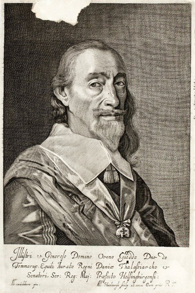 Porträtt av Ove Giedde till Tommerup, 1658-1660 - Skoklosters slott - 99580