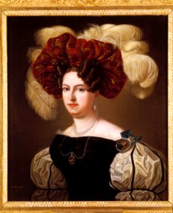 Potrträtt. Oljemålning på duk. Aurora Vilhelmina Koskul - Skoklosters slott - 4891