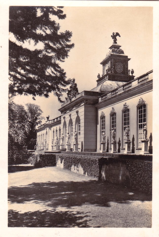 Potsdam - Sanssouci, Alemanha, Meados do Sec. XX, Ala dos Cavaleiros, Arquivo de Villa Maria, Angra do Heroísmo, Açores.