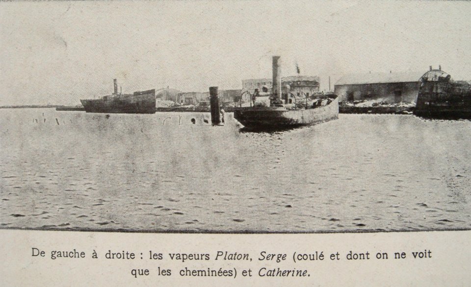 Potemkin mutiny Odessa de gauche a droite les vapeurs platon serge catherine
