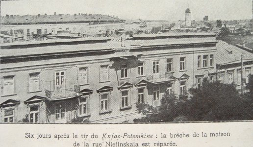 Potemkin mutiny Odessa six jours apres le tir du Kniaz-Potemkine