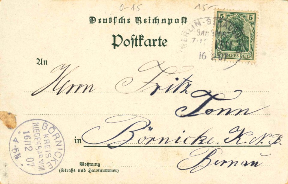 Potsdam, Brandenburg - Russische Kapelle (back) (Zeno Ansichtskarten)