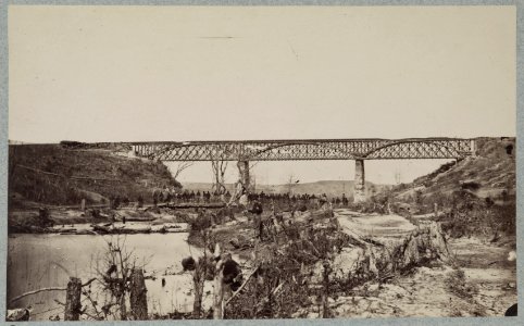 Potomac Creek Bridge - Acquia (i.e. Aquia) Creek and Fredericksburg R.R LCCN2012649971
