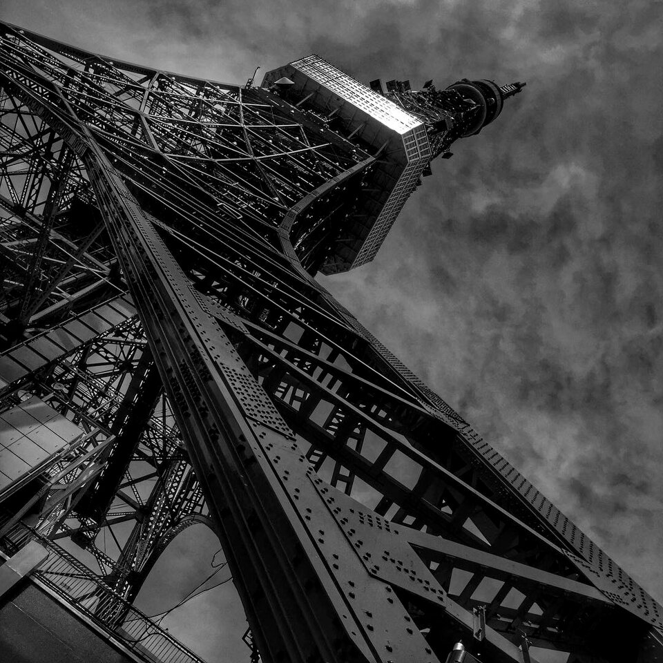 Japan monochrome black and white