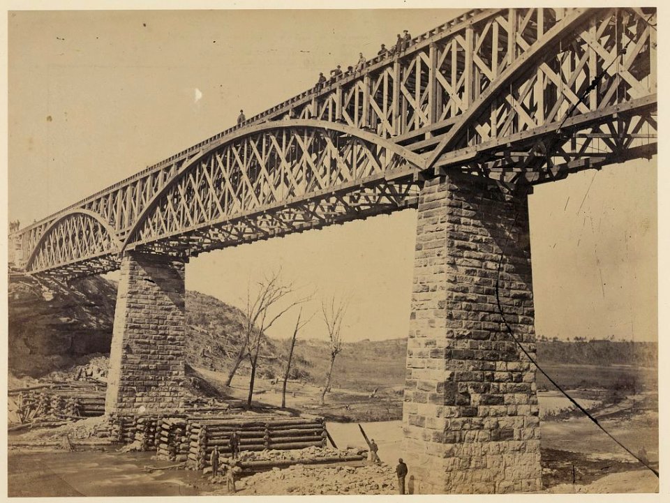 Potomac Creek Bridge 4-12-1863