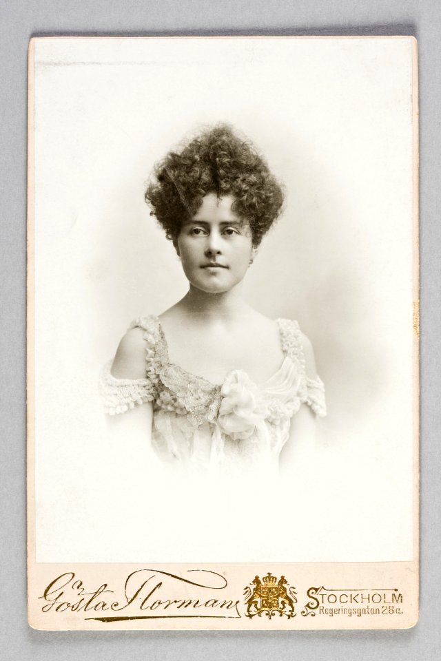 Porträtt. Ellen von Hallwyl - Hallwylska museet - 87325