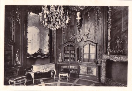 Potsdam - Sanssouci, Alemanha, Meados do Sec. XX, Biblioteca de Frederico o Grande, Arquivo de Villa Maria, Angra do Heroísmo, Açores.