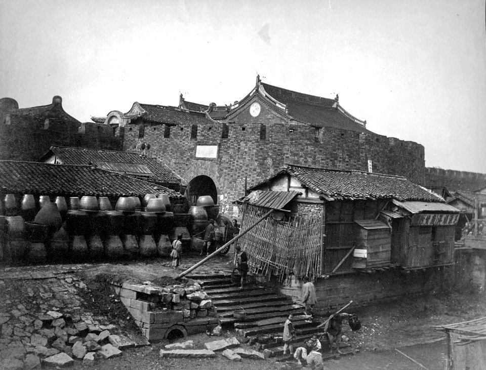 Pottery Yard behind City Wall, Shanghai