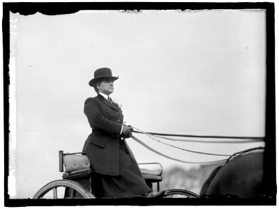 POTTS, MRS. ALAN. HORSE SHOW LCCN2016863553