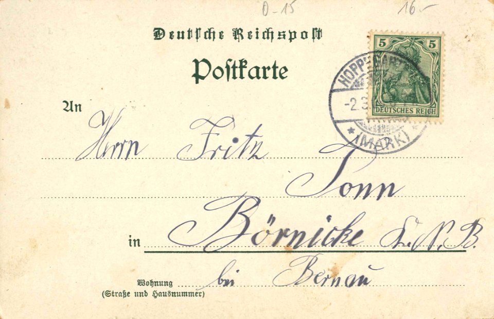 Potsdam, Brandenburg - Erlöserkirche (back) (Zeno Ansichtskarten)