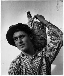 Portugal. (A man carrying a jug.) - NARA - 541753 photo
