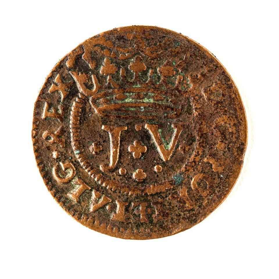 Portugisiskt mynt, 1721 - Skoklosters slott - 109471