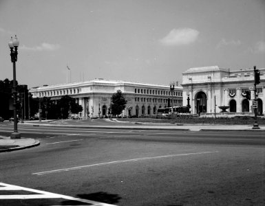 Postal Square Building from Columbus Circle HABS 1989
