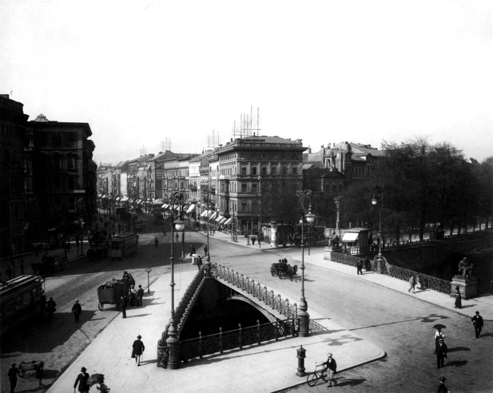 Potsdamer Brücke, Berlin 1900