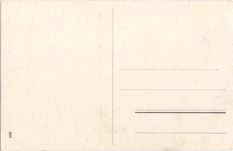 Postcard 1020 Groet uit Roermond, Kapel in't Zand verso