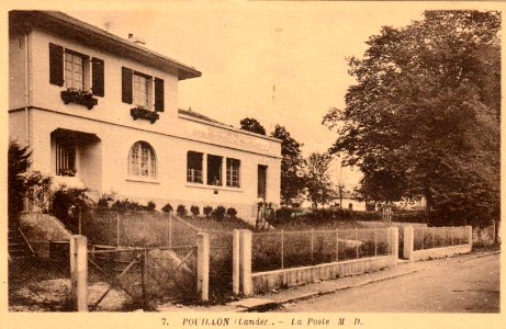 Pouillon (Landes) - La Poste