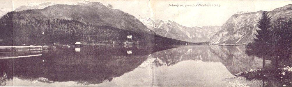 Postcard of Bohinj 1907 (2)